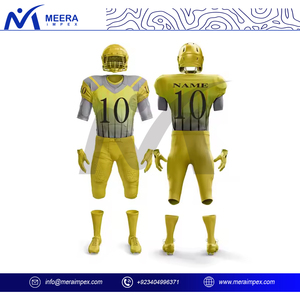 OEM, nuevo diseño, 100% poliéster, uniforme de fútbol americano, estampado transpirable, camiseta de fútbol americano de alta calidad para hombres - Product Image 2