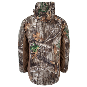 Combinaison de chasse au canard en toile d'hiver de haute qualité, pantalon à bretelles camouflage, impression de logo personnalisée, imperméable, coupe-vent, respirant, vente en gros - Product Image 6