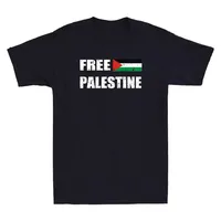 Camiseta con Estampado 3D de la Bandera de Palestina, Estilo Nuevo, Oferta de Otoño, 100% Algodón, Personalizada, Camisetas Free Gaza