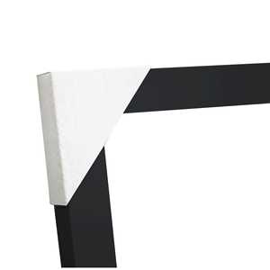 Cadre photo classique en bois 90 x 120 cm en MDF, décoratif noir, pour affiches A3 et photos A4, idéal pour la maison - Product Image 2