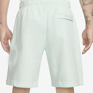 2025 arrivée hommes haute qualité bleu marine décontracté short de survêtement respirant laine Shorts d'entraînement motif solide impression numérique - Product Image 6