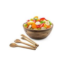 Cuenco de madera de la mejor calidad para ensalada, accesorios de cocina, tazón de madera, tazón de gota para tamaño personalizado a bajo precio, 100% - Product Image 6