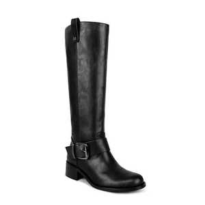 Botas de cuero genuino para hombre, botas estilo hebilla para montar a caballo, Calzado cómodo de longitud larga, botas de cuero - Product Image 2