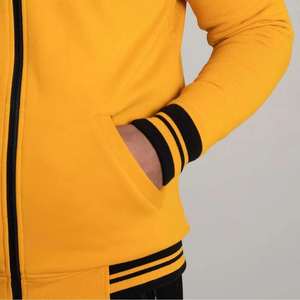 แจ็คเก็ตวิทยาลัยสไตล์เท่ห์คุณภาพสูงขายดี ผลิตตามสั่ง ทำจากผ้าขนสัตว์ ระบายอากาศได้ดี เป็นมิตรกับสิ่งแวดล้อม เหมาะสำหรับผู้ชายในฤดูหนาว - Product Image 5