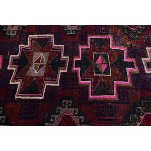 Vintage turco Kilim rojo marrón alfombra 4,7X11,4 pies tejido plano Patchwork diseño lana yute látex respaldo nuevo 10mm rectángulo pasillo - Product Image 5