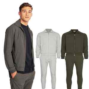 Personnalisé Hommes Enduit Camouflage Lâche Imperméable Coupe-Vent Avant Veste Demi-Zip Streetwear Décontracté pour la Saison de Printemps - Product Image 6