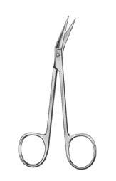 Tijeras de tejido de goma quirúrgica Wagner quirúrgico en ángulo 120mm tejido Dental disección sutura conjunto dental instrumentos quirúrgicos - Product Image 4