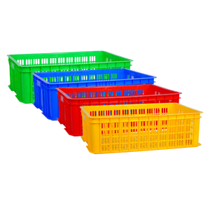 5041 caisse en plastique 4T prix compétitif boîtes de Transport en plastique Surface lisse panier bacs pour fruits diverses couleurs caisse en plastique - Product Image 2