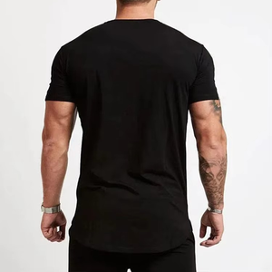 Recién llegado camiseta pesada de gran tamaño personalizada para hombres hecha de tela de alta calidad de algodón 100 por ciento con logotipo OEM - Product Image 3