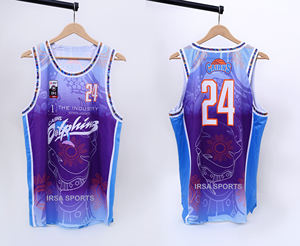 ชุดบาสเก็ตบอลน้ำหนักเบาคุณภาพสูง IRSA SPORTS เสื้อและกางเกงแบบสั่งทำพิเศษด้วยเทคนิคการพิมพ์แบบระเหิด รุ่น IS-301 โรงงานรับผลิตแบบ OEM ODM - Product Image 3