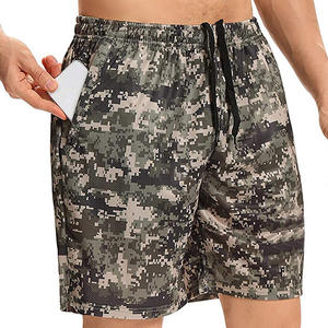 Pantalones cortos de pana transpirables de poliéster para gimnasio y Fitness de calidad profesional para hombre, cordón medio, informal, entrenamiento de verano, culturismo - Product Image 4