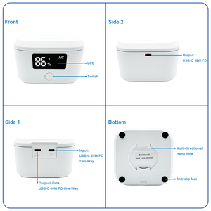 Sertifikalı 92Wh/7600mAh Tip-C PD Mini <span class=keywords><strong>UPS</strong></span> (CE, FCC, UN38.3) Ağ ve Güvenlik Cihazları için Çift PD Portlu - Product Image 5