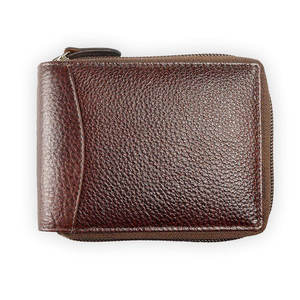 Carteras de cuero de bolsillo de moda de alta calidad a la venta mejor Material hecho billetera de cuero para hombres impermeable - Product Image 4