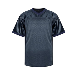 Logotipo personalizado de alta calidad Camiseta de fútbol en blanco malla de poliéster Camiseta de fútbol Atlético Práctica Deportes Hip Hop Camisetas sueltas - Product Image 4