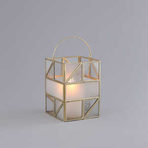 เชิงเทียนโมร็อกโกสุดหรู ดีไซน์เฉพาะตัว สำหรับตกแต่งบ้าน ตกแต่งโต๊ะ ให้แสงสว่าง ตกแต่งด้วยสีทอง - Product Image 4