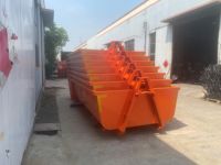 Collecte des déchets de construction, benne à crochet, benne à déchets, benne à déchets jetable, benne à déchets pour camion à benne basculante, benne à déchets personnalisée, benne à déchets à roulettes