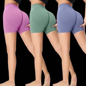 Leggings de Cintura Alta para Mujer, de Alta Calidad, Sólidos, de Secado Rápido, Elásticos en Cuatro Direcciones, Cómodos, Modernos, para Usar Todo el Día, con Cintura Elástica - Product Image 5