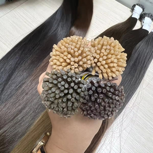 Extensión de cabello de color de piano de queratina Extensión de cabello natural humano Cabello 100 Extensión de cabello humano - Product Image 1