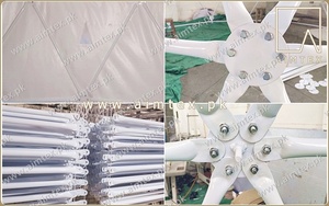 Carpa Familiar de Lona de Grado Profesional, Impermeable y Aislada para Acampar - Product Image 2