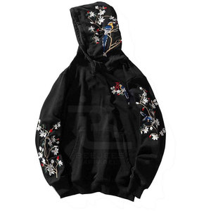 Sudadera con Capucha Bordada Personalizada para Hombre, Ropa Urbana Informal, Sudadera con Capucha, Fabricante de Ropa al por Mayor - Product Image 4