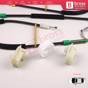 Juego de Reparación de Elevalunas BWR632 para Puerta Delantera Izquierda para 607 9D 9U 1999-2010 9650734980 9221Q2 - Product Image 5