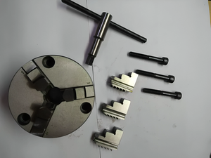 100mm Front Load 3 Jaw Self Centering <b>Chuck</b> With Reversible Jaws (Front Mount) - Product Image 3