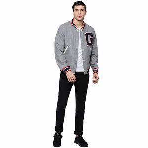 Nuevas chaquetas Varsity elegantes de alta calidad para mangas de cuero para hombres Servicio OEM Chaquetas Varsity elegantes con color personalizado - Product Image 6
