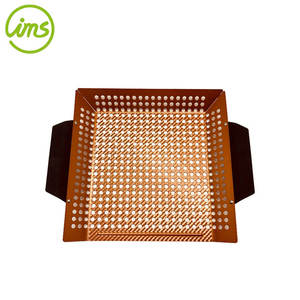 Bandeja grande antiadherente para parrilla de barbacoa de acero al carbono - Product Image 3