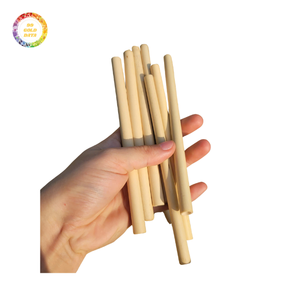 Pailles à boire jetables écologiques durables pour un usage quotidien sans produits chimiques pour les voyages - Product Image 5