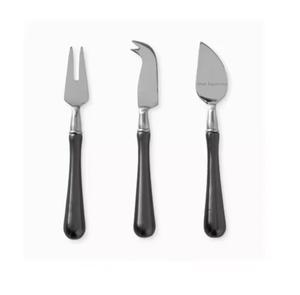 Luxury 4 Pieces Stainless Steel <b>Cheese</b> Tools Tableware <b>Cheese</b> <b>Knife</b> and Butter Spreader <b>Set</b> in Green Resin Handle - Product Image 6