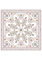 Revêtement de sol en marbre avec incrustation de pierre écologique Pietra Dura pour une décoration intérieure durable et élégante
