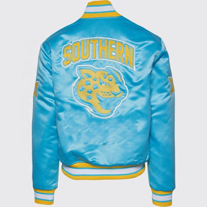 Veste en satin pour femme, légère, brillante, bomber, manches longues, décontractée, vêtement d'extérieur, fermeture éclair, streetwear, tendance, élégante - Product Image 4