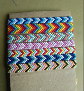 Custom Chevron Friendship <b>Bracelet</b> Chevron - Colorful - <b>String</b> - Trendy - *CUSTOMIZABLE* - Product Image 2