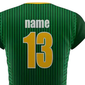 ชุดวอลเลย์บอลดีไซน์ล่าสุด เสื้อเจอร์ซีย์แขนสั้น ระบายอากาศ แห้งเร็ว 100% โพลีเอสเตอร์ ยูนิเซ็กซ์ ใส่ได้ทุกฤดู แบรนด์ OEM - Product Image 6