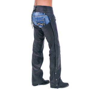 Latest Bikers Fashion Motorcycle Riding <b>Leather</b> <b>Chaps</b> Best Design High Quality Material Made <b>Leather</b> <b>Chaps</b> - Product Image 3