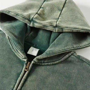 Vente en gros de sweat à capuche surdimensionné en coton épais pour hommes impression bouffante de qualité pull de luxe impression personnalisée pour la saison d'hiver - Product Image 5