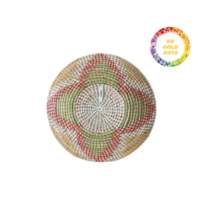 Meilleure qualité de décoration murale ronde en jonc de mer pour le fournisseur de napperons en jonc de mer au format maison - Product Image 2