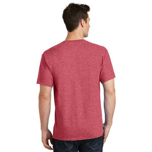 Camiseta Ligera de Manga Corta para Hombre, Lisa, de Tela Triblend - Product Image 3