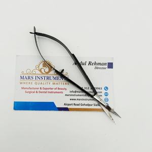 กรรไกรตัดหนังที่ตายแล้วสปริงสแตนเลสใบมีดตรงเครื่องมือทำเล็บมือขวาขั้นสูง - Product Image 2