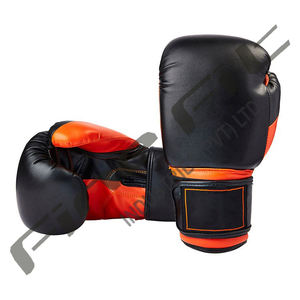Haute qualité sur mesure couleurs personnalisées gants de boxe gagnants en cuir véritable évacuation de l'humidité fermeture à enfiler gants à enfiler - Product Image 3