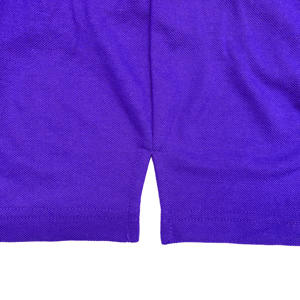 Manches courtes pour hommes de haute qualité pour polos T-shirt complet respirant en tissu tricoté décontracté de couleur unie - Product Image 6