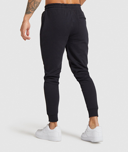 Cotton fleece sweatpants men and women adjustable waistband <b>soft</b> breathable material perfect for sportswear or street fashion - Product Image 5