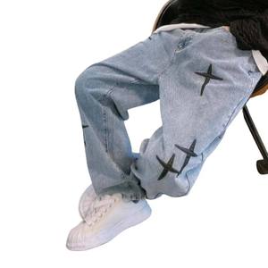 New Design Jeans <b>Pant</b> Fashion Custom Stylish Knee Ripped Slim Fit Loose Stock Jeans Plus Sizes Denim Men Clothes Jeans Men - Product Image 4