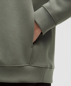 Sweats à capuche pour hommes dernière mode en coton polyester de couleur unie vente en gros sweat à capuche respirant à séchage rapide avec impression bouffante personnalisée pour hommes - Product Image 2