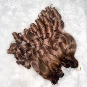 Extensiones de cabello humano vietnamita de color resaltado de pelo fino de bebé hinchable de la más alta calidad, juego de 2025 - Product Image 5