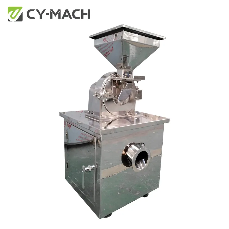 מכונת טחינת מטחנת צמחים תעשייתית אוטומטית תעשייתית אבקת שורש