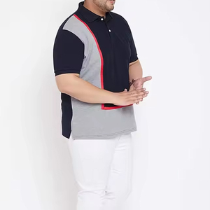 Polo de hombre de talla grande con logotipo personalizado al por mayor a precio bajo Polo de golf deportivo liso de secado rápido para hombre - Product Image 6