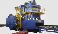 Mélangeur de sable de résine Poslu Machinery Konya avec moteur, capacité 15000 kg, garantie 2 ans, pour fonderie, haute productivité