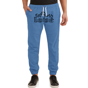 กางเกงวิ่งขายาวของผู้ชายผ้าฝ้ายเทอร์รี่ผ้าเฟรนช์ดีไซน์ใหม่ - Product Image 1