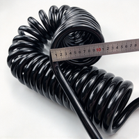 Câble spiralé pour remorque en cuivre pur 2 conducteurs 6 mm² 24 V, câble enroulé robuste pour semi-remorque, tracteur, camion